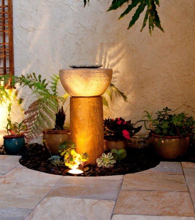 C&B Stone fountain